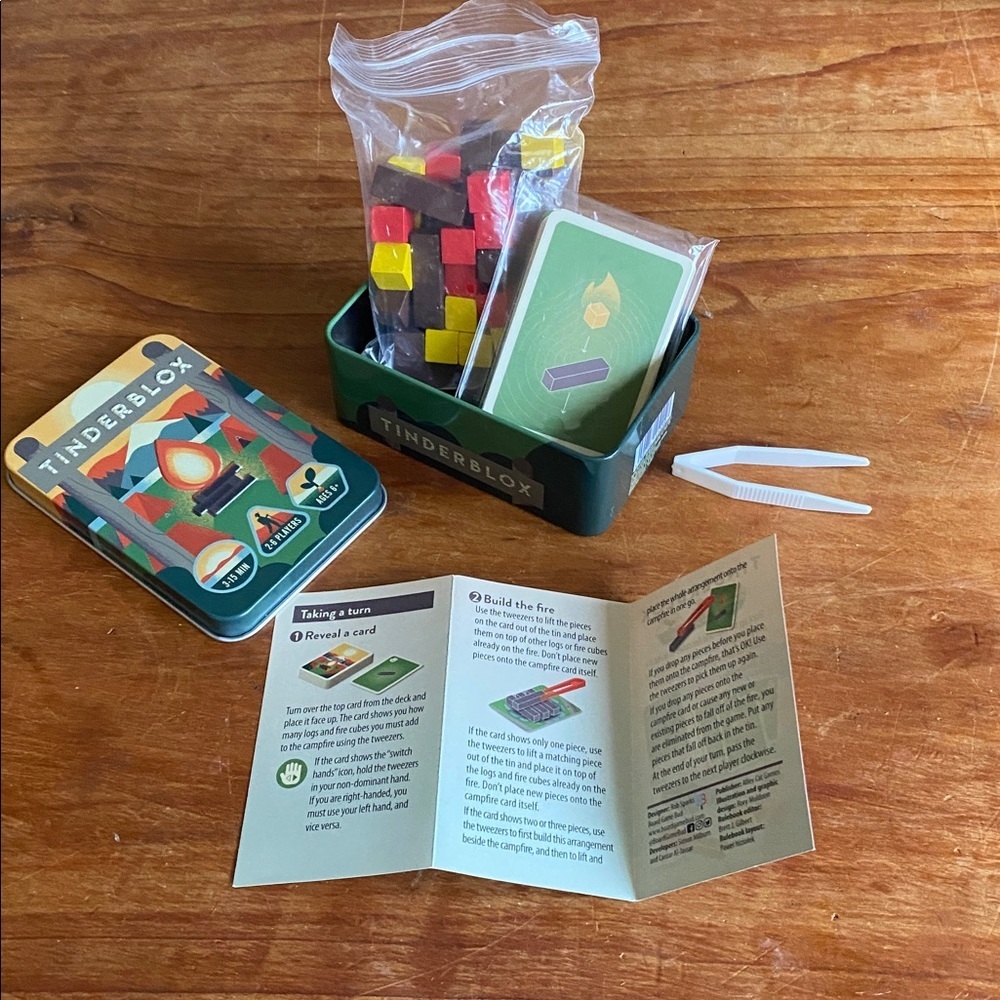 Tinderblocks Compact Travel Game